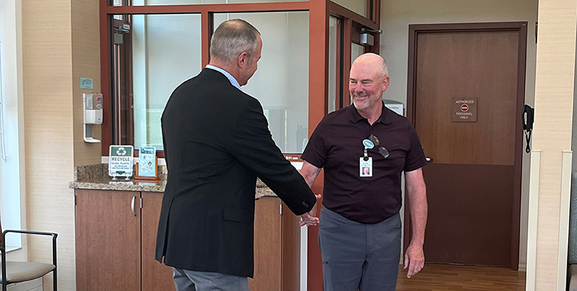 Ken Carlson Receives RWHC Rural Health Ambassador Award